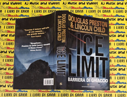 Book libro ice limit barriera - book,