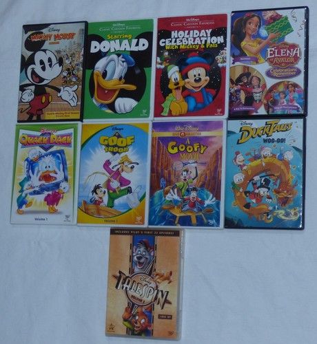 Disney dvd lot mickey - of, 9