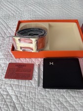 Portafoglio Hermes in pelle