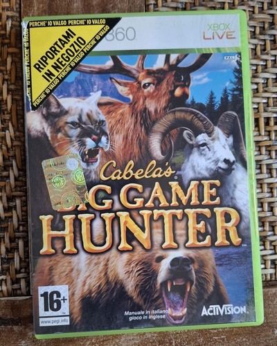 Cabela big game hunter xbox - cabela's,