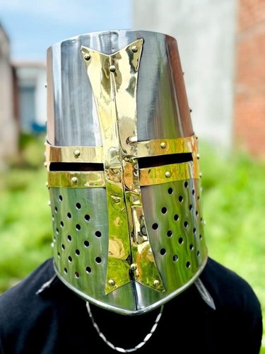Elmetto cavaliere templare - elmetto,