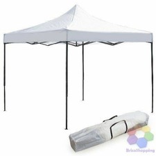 Gazebo 3x3 Bianco Impermeabile