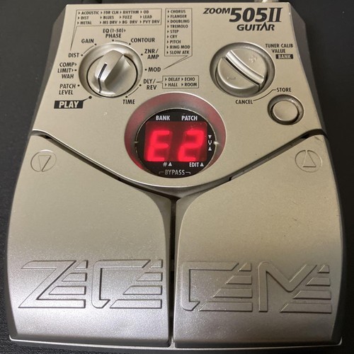 Zoom 505 pedale - zoom, ii