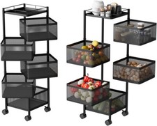 Scaffale a rotelle 6 livelli