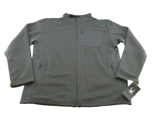 New men spyder full zip - new,