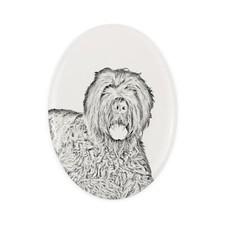 Terrier Nero Russo lapide con