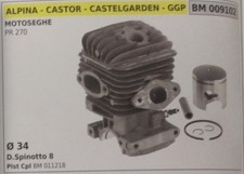 CILINDRO E PISTONE COMPLETO