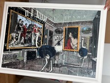 Serigrafia di angelo Accardi. 80x120 cm. misplaced 2015