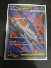 MEGA LATIAS EX 163/132 Full Art Ita Mint Carta Pokemon Megaevoluzione MEG 