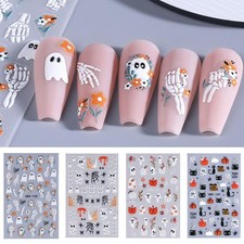 Adesivi unghie 3D Halloween