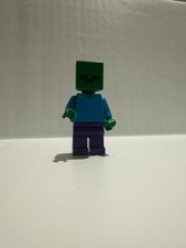 LEGO Minifigure Minecraft _ personaggio Zombie min010_usato