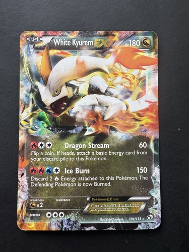Pokemon card white kyurem - -,