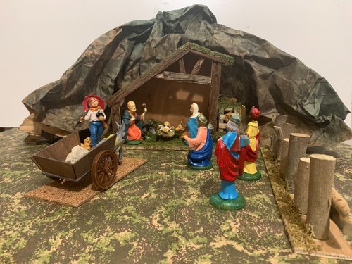 Presepe completo statuine e - presepe,