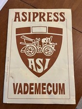 ASI asipress 1991 vademecum rivista vintage automobilismo auto epoca