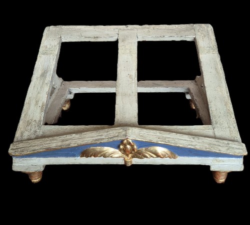 Leggio legno dorato - in,