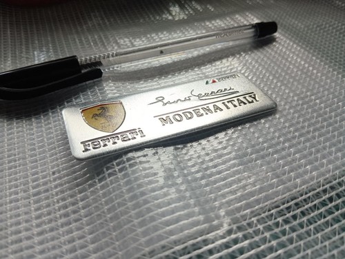Ferrari emblem plate height - ferrari,