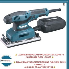 Makita BO3711 Levigatrice Orbitale Rettangolare 4000-11000 orb/min - TESTATO