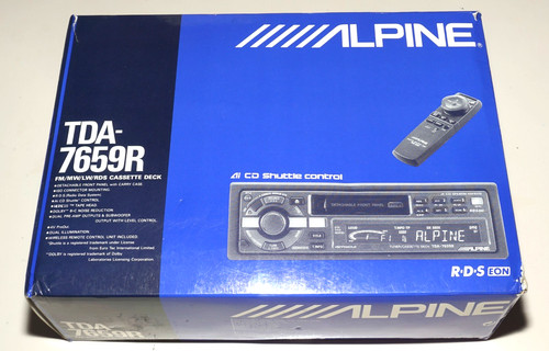Alpine tda 7659 radio - alpine,