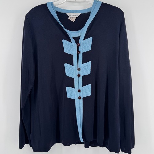 Misook vintage cardigan shell - vintage,