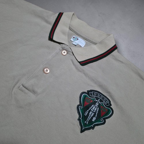 Gucci polo equitazione beige - gucci,