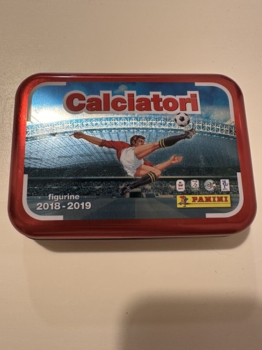 Tin box calciatori 2018 - tin,