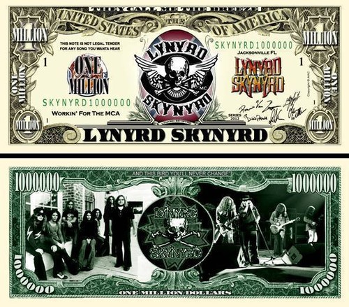 Lynyrd skynyrd billet 1 - skynyrd,