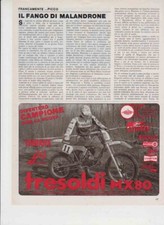 advertising Pubblicità MOTO TRESOLDI 80 MX 1983-MOTOITALIANE MOTOCROSS EPOCA