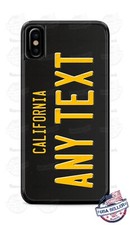 Custodia telefono personalizzata targa California 2010 per iPhone 13 Samsung ecc