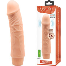 Vibratore vaginale realistico anale 20cm morbido per donne dildo vibrante pene