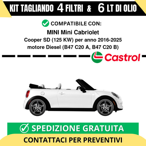 Tagliando per mini - per,