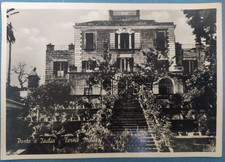 PORTO D ISCHIA (NAPOLI) 1951 TERME MILITARI - RARA FOTO CARTOLINA