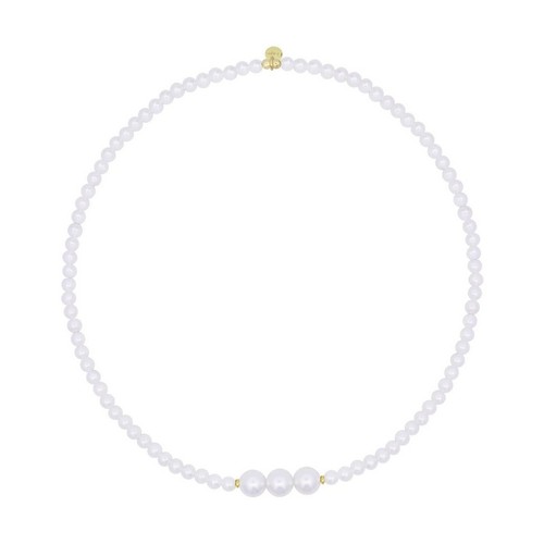 Collana girocollo perle rue - girocollo,