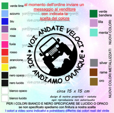 Adesivo sticker decal vinile