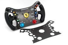 Piastra frontale in vero carbonio per ruota Thrustmaster Ferrari 488 GT3