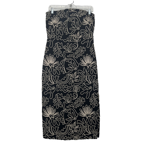 Abito midi loft senza spalline