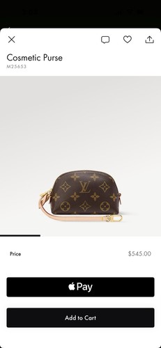 Louis vuitton cosmetic purse - vuitton,