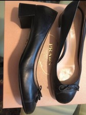 ballerine donna in pelle Prada eccellenti condizioni