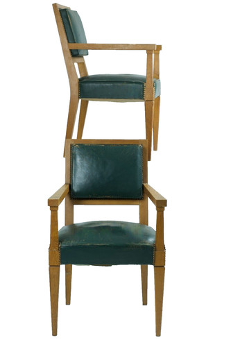 Antica coppia poltrona 1950 - antica,