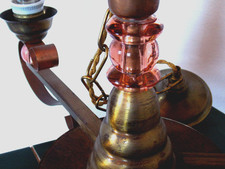 antica lampada a sospensione