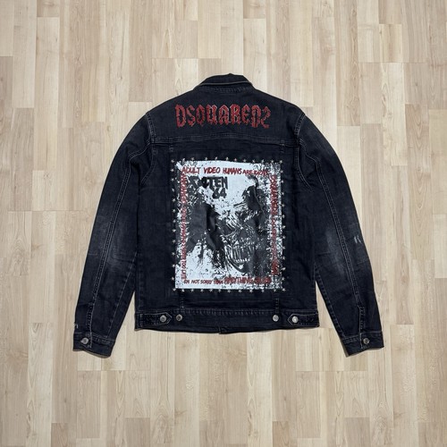 Giacca denim dsquared2 rock - giacca,