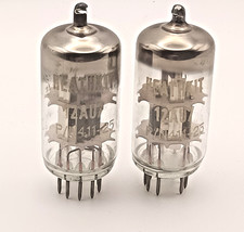 Coppia valvole 12AU7 - ECC82 -
