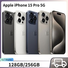 Nuovo Apple iPhone 15 Pro 5G 128GB/256GB 8GB Sbloccato Smartphone Dual SIM 48MP