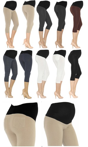 Leggings premaman capri tasche - leggings,