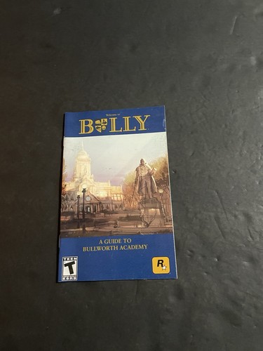 Bully ps2 solo manuale