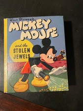 Topolino e i gioielli rubati #1464 Big Little Book BLB copia file alta qualità