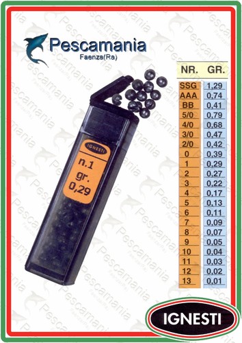 Stick pallini spaccati - , piombo
