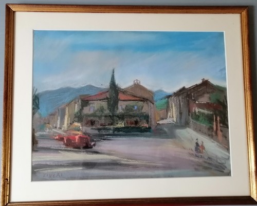 Quadro ziveri disegno - ziveri, pastelli