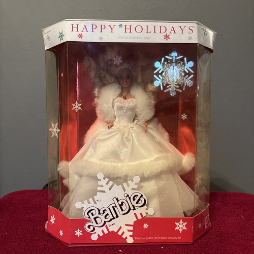 Barbie happy holidays 1989 - barbie,