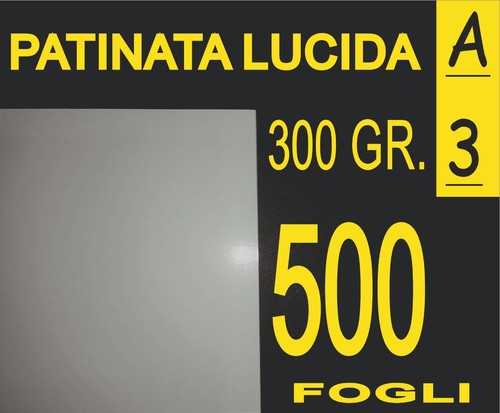 500 300 a3 carta - 500, gr