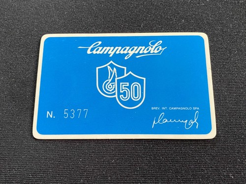 Campagnolo 50th groupset - campagnolo,